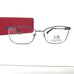 New CAROLINA HERRERA Frames Silver Blue Eyeglasses VHE114K 02A48 51-16-135
