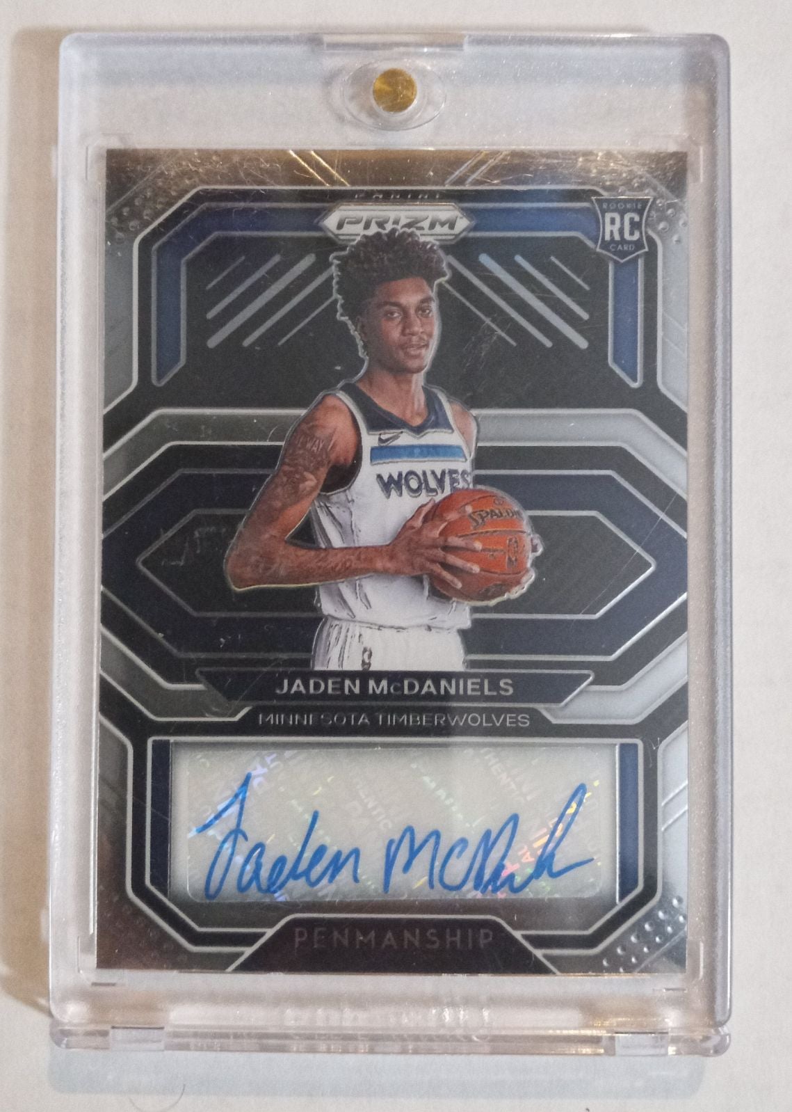 Jaden McDaniels Rookie Auto