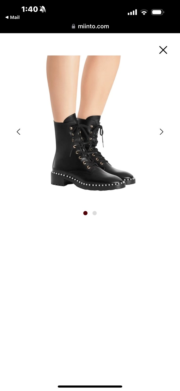 Stuart weitzman boots with pearls new arrivals