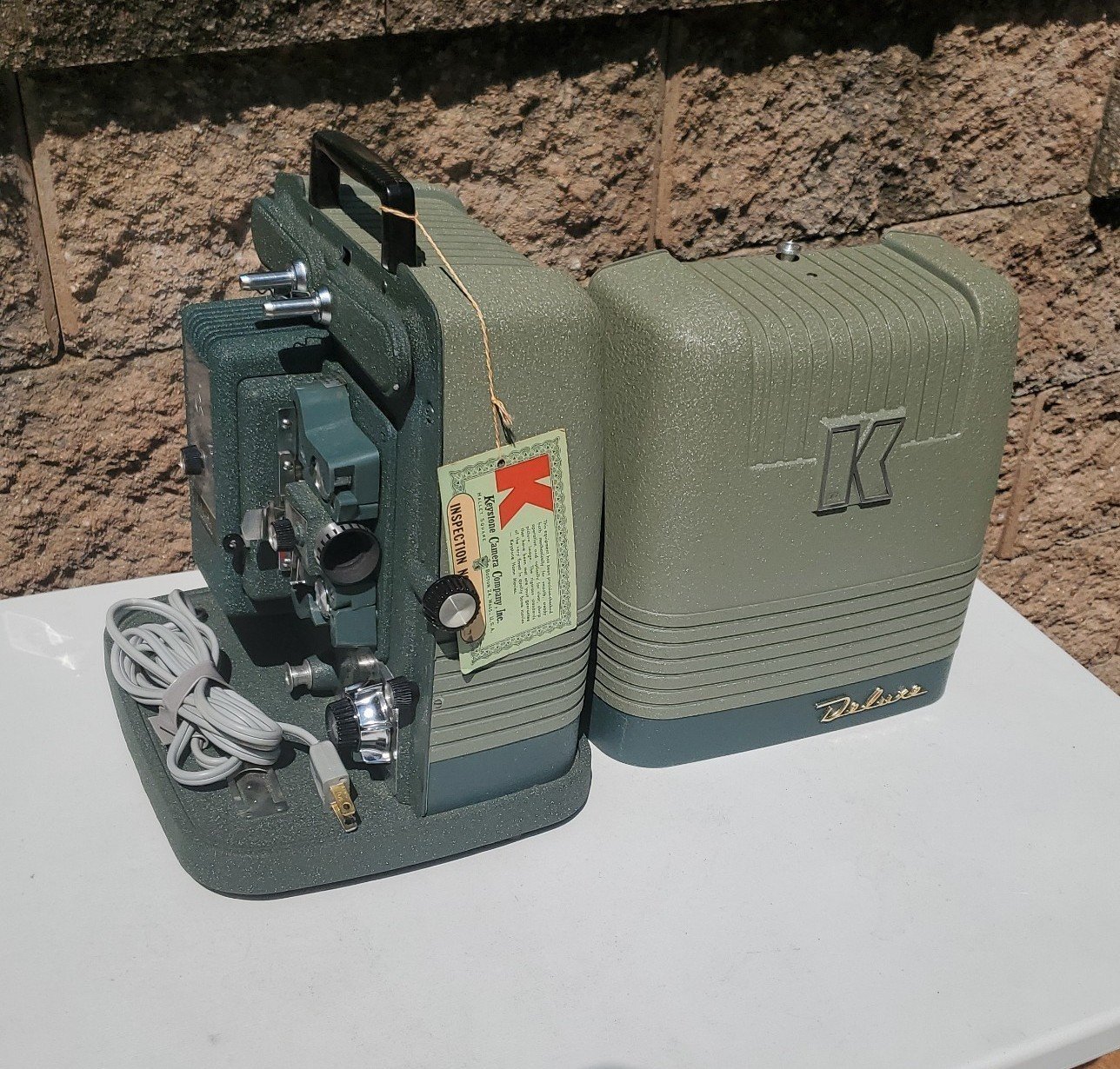 KEYSTONE 8mm Projector K-90 Functioning. Needs Bulb Original Box OFFERS WELCOME