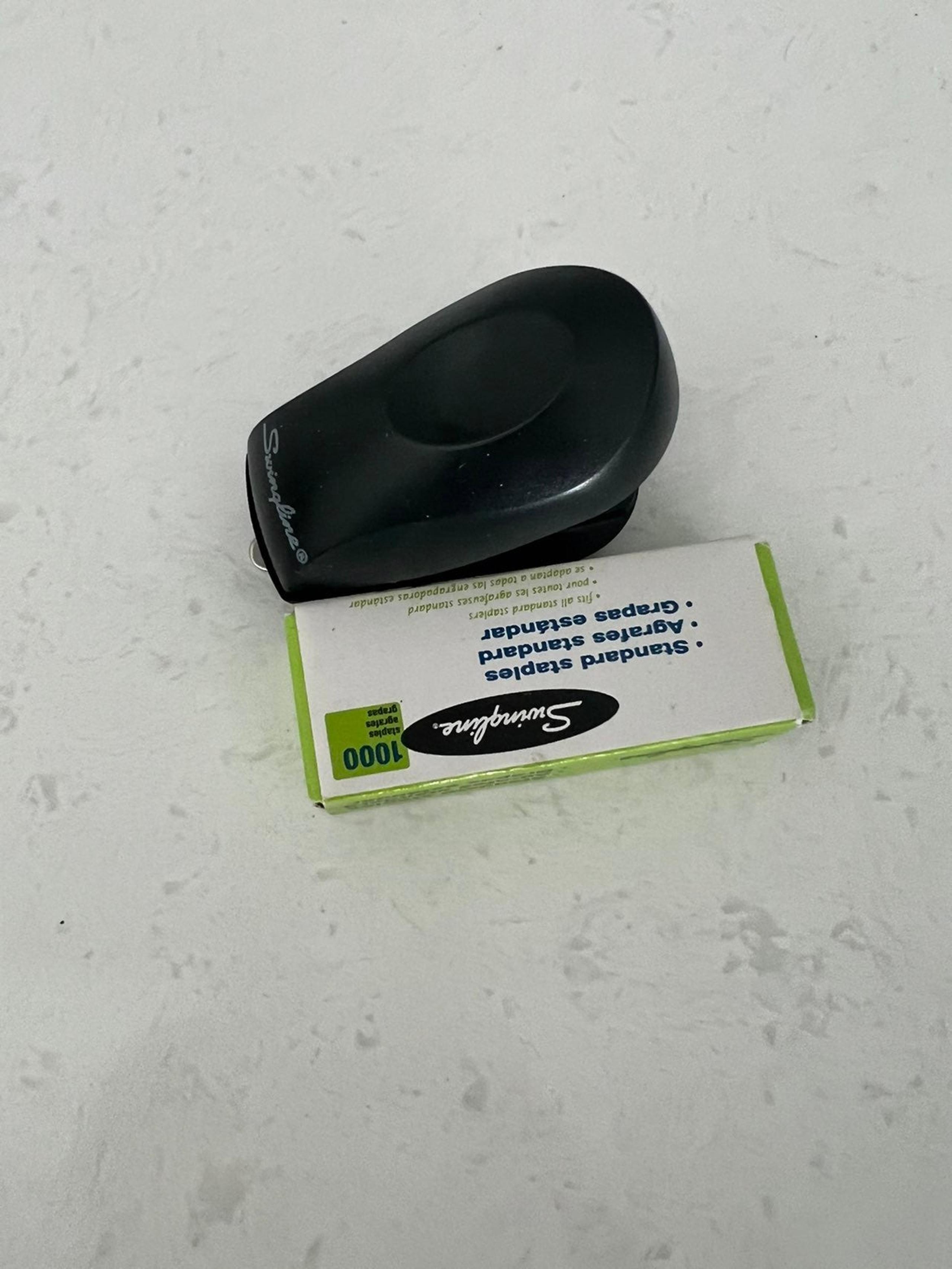 Mini staple gun and nail refills
