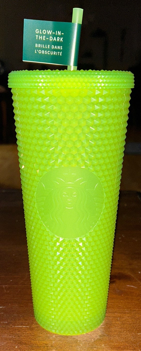 Starbucks 26oz Venti Rare Studded Glow in the Dark Tumbler