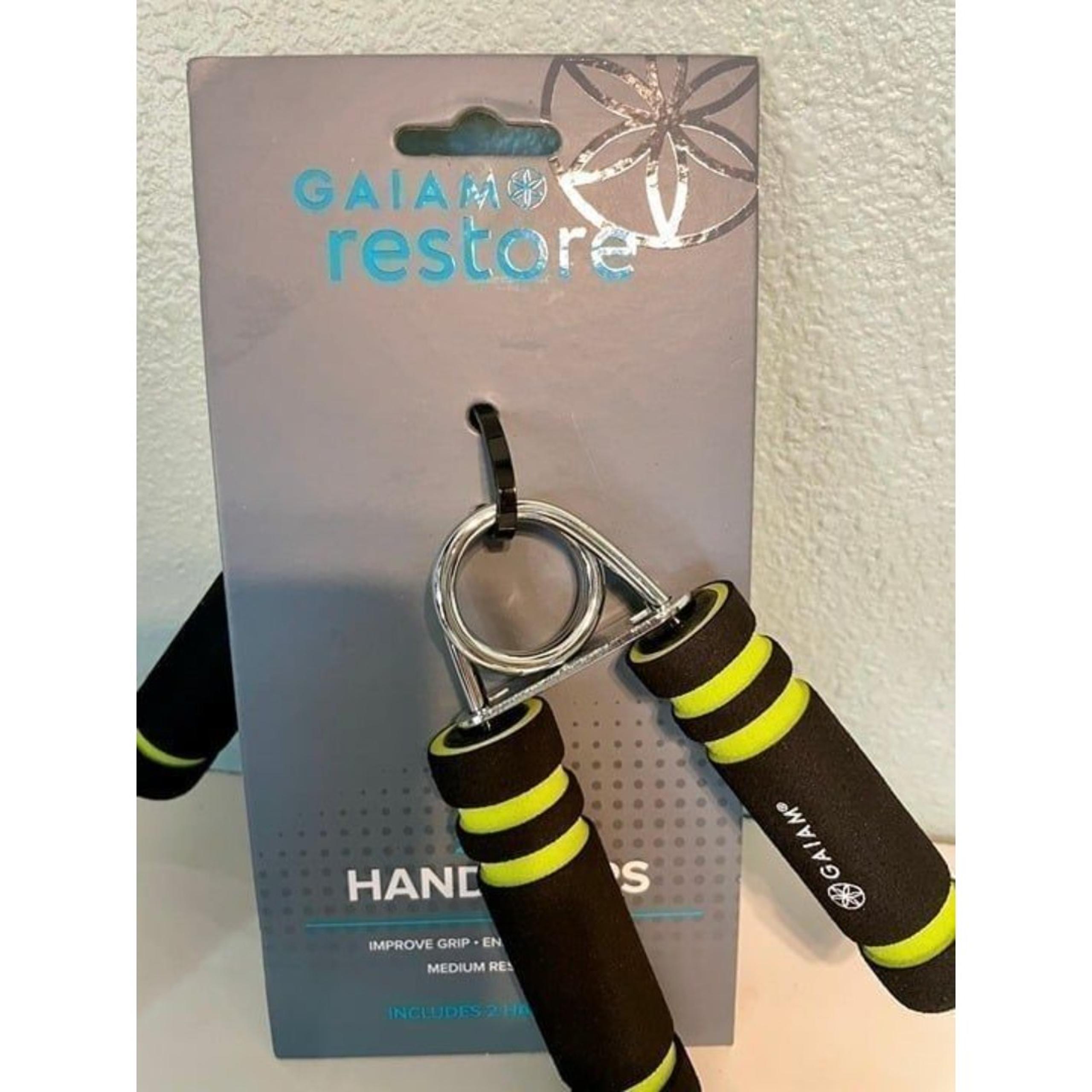 Gaiam Hand Grips 2 Pack NEW Medium Resistance Exercise Yoga