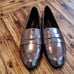 Calvin Klein Celia pewter metalic Loafers new size 6.5