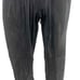 Spanx Black Moto Full Length Stretch Faux Leather Leggings Medium Petite