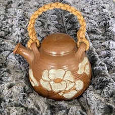 Clay Teapot Pottery- Salt Glazed Saltware