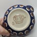 Polka dot polish pottery teapot