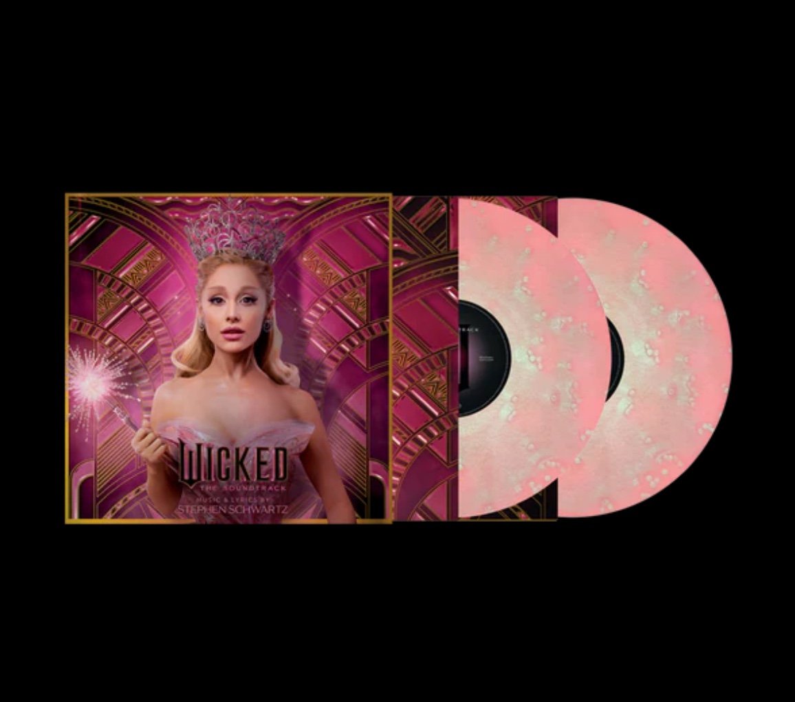 Wicked: The Soundtrack-Glinda Vinyl 2LP-Pink Vinyl-Ariana Grande-NEW & SEALED 1