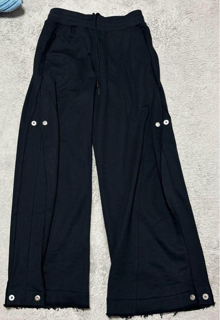 NULLUS 24aw WIDE LEG PANTS スウェットパンツ　2 NULLUS 24aw WIDE LEG PANTS Sweatpants, Size 2