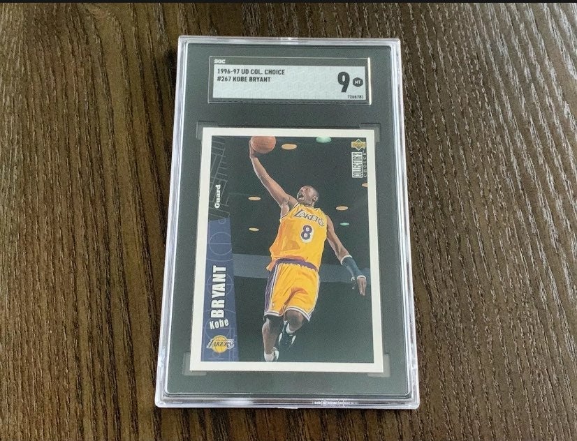 Kobe Bryant Rookie Card SGC 9