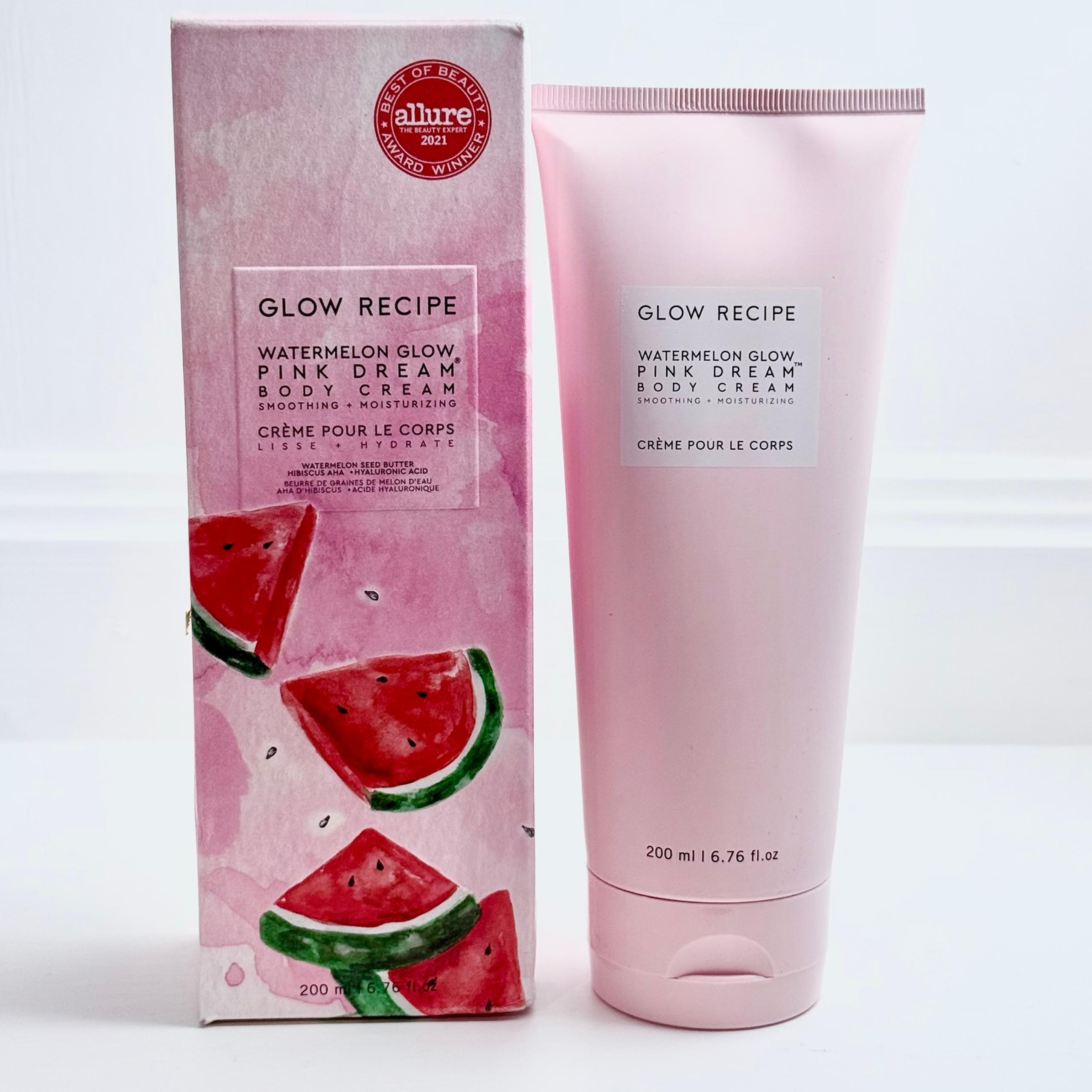 Glow Recipe~ Watermelon Glow Pink Dream Body Cream (200ml) 6.76 oz