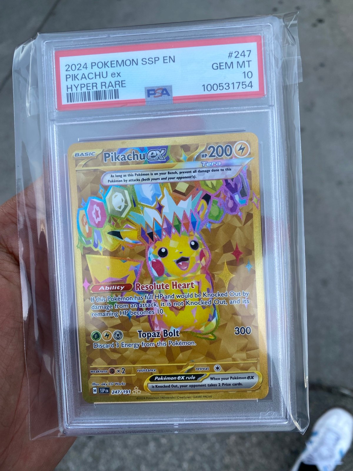 Pikachu ex
