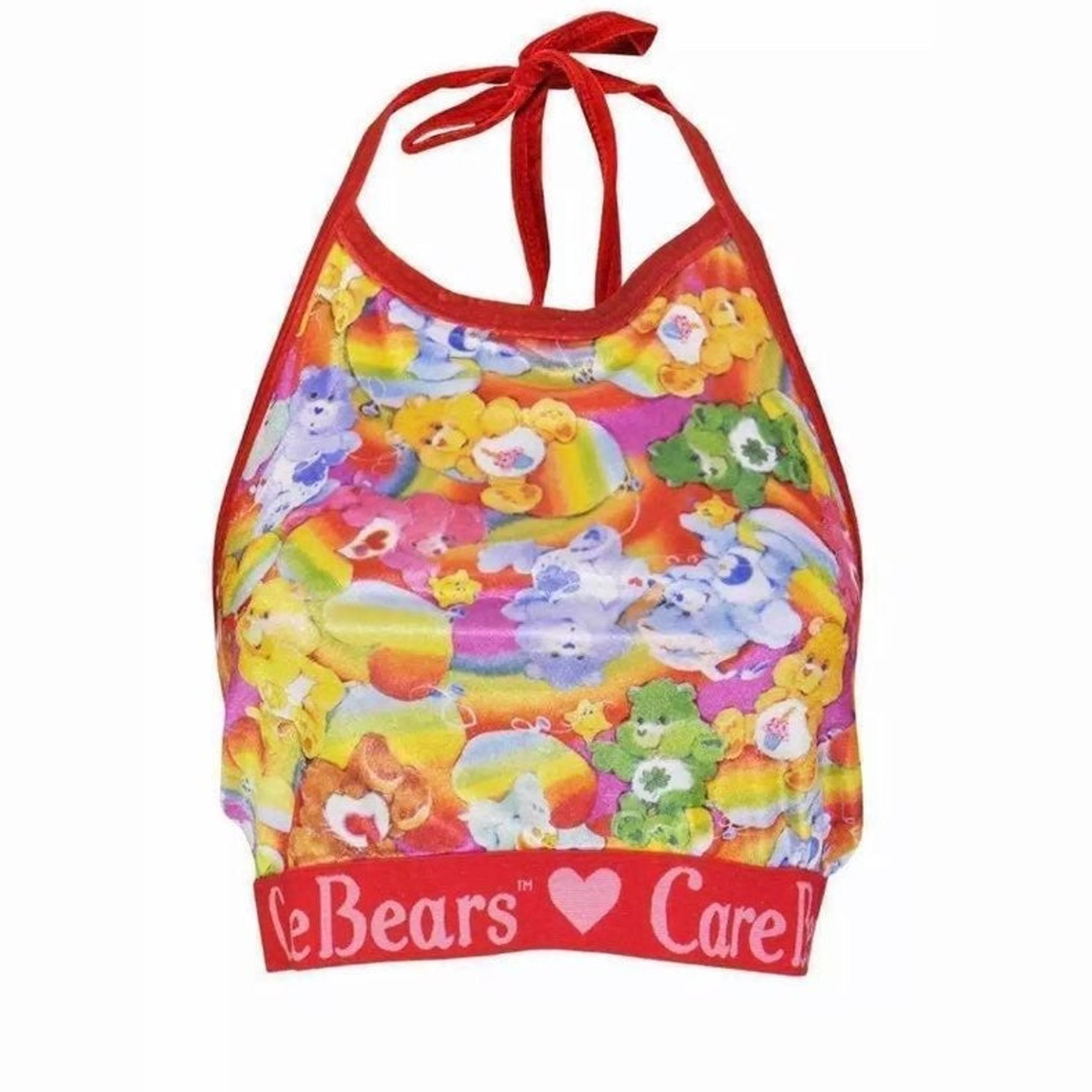 Iron Fist Care Bears Rainbow Halter Top
