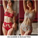 3 Pcs Black Lace Bra Panty Garter Belt Lingerie Set