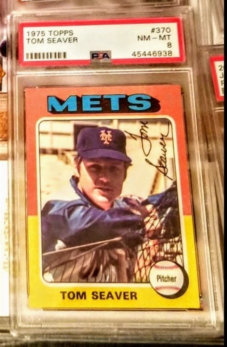 1975 Topps Tom Seaver #370 PSA 8 NY METS