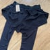 NWT Popflex Black 23 On the Run Ruffle Tights