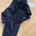 NWT Popflex Black 23 On the Run Ruffle Tights