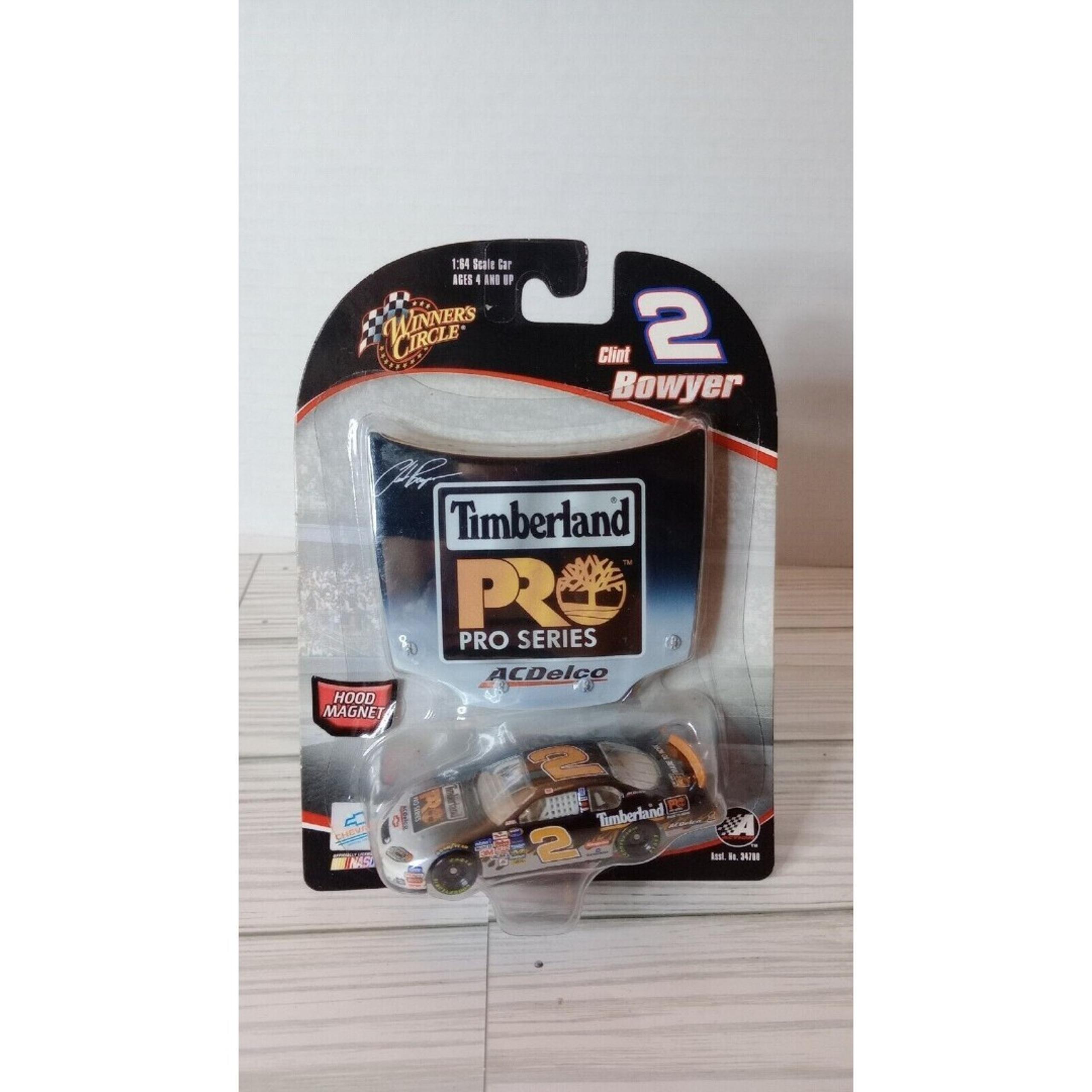 Winner's Circle Hood Series Clint Bowyer #2 Timberland Nascar 1:64 Diecast Model