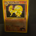 Vintage pokemon cards
