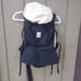 Ergo Baby Original 3 Position Carrier Black 12 - 45 Pounds Beige Sunshade Hood