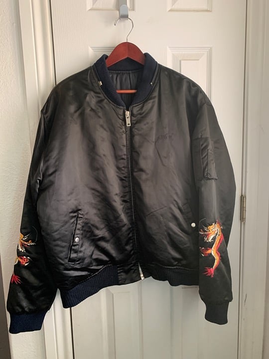 Vintage 70s Han Mee Sa Korean Dragon Jacket