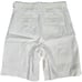 J. Crew Pleated 9 trouser short with belt in linen blend in Ivory NWT