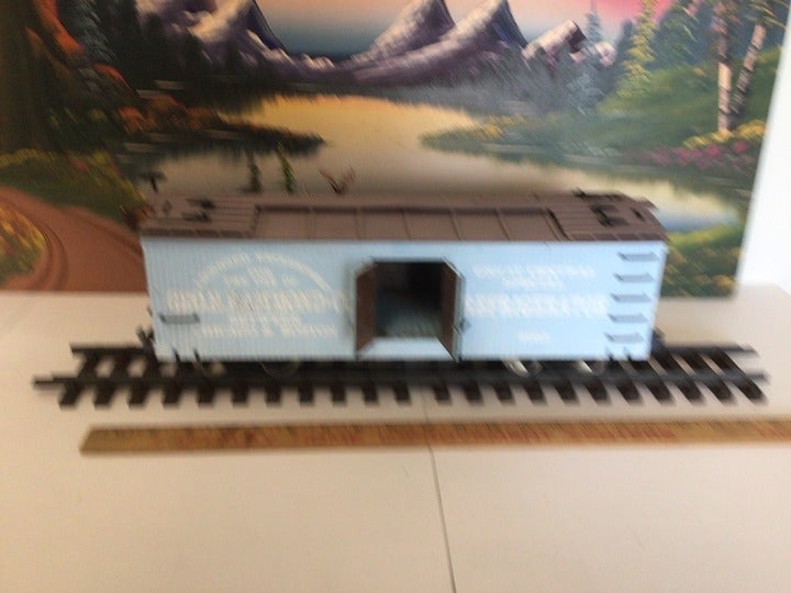 G-SCALE BLUE LINE - GREAT CENTRAL SPECIAL - REFRIGERATOR CAR #6053