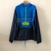Columbia Blue/Green Pullover Windbreaker