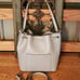 Michael Kors Grey Eden Medium Leather Bucket Bag