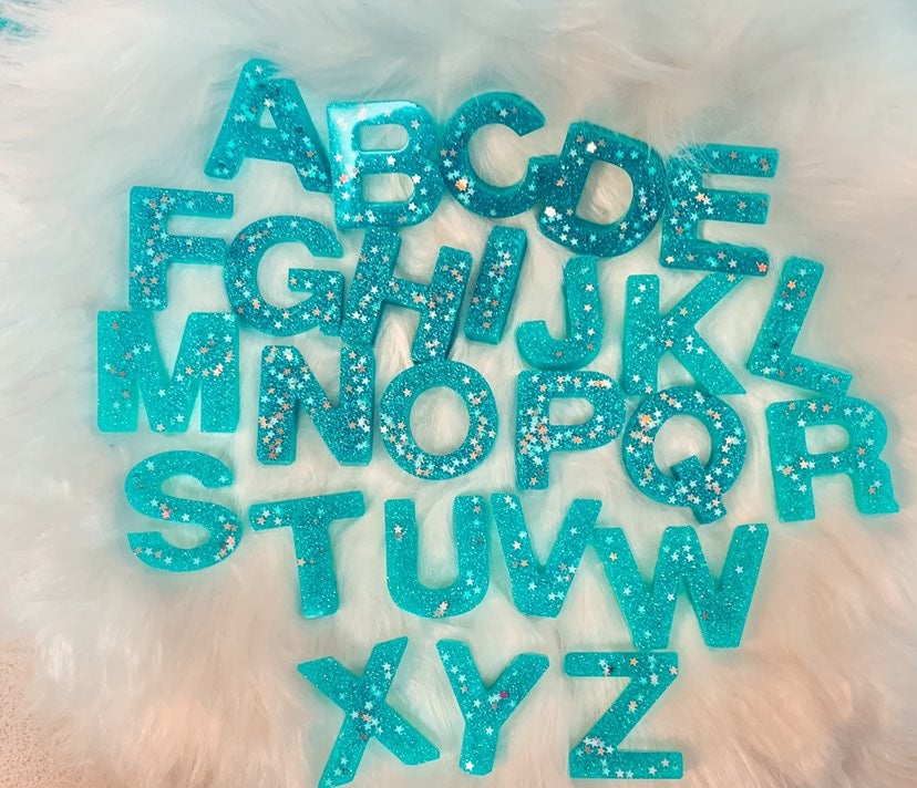 A-Z custom sensory toy letter set