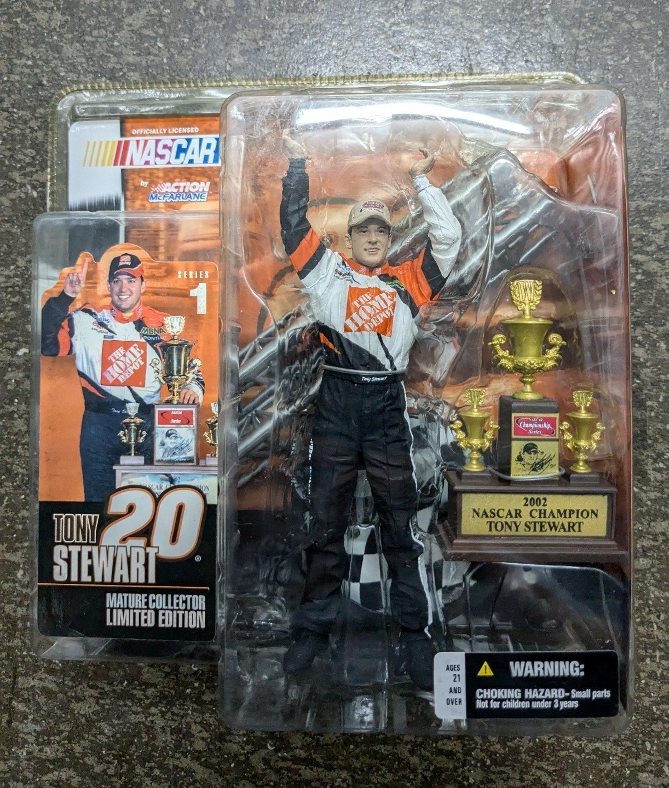 McFarlane Toys NASCAR Tony Stewart Action Figure