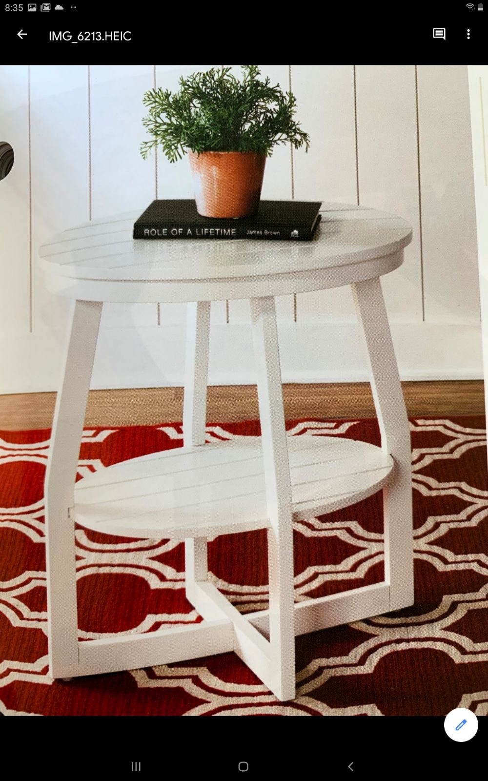NEW Cooper Table- White