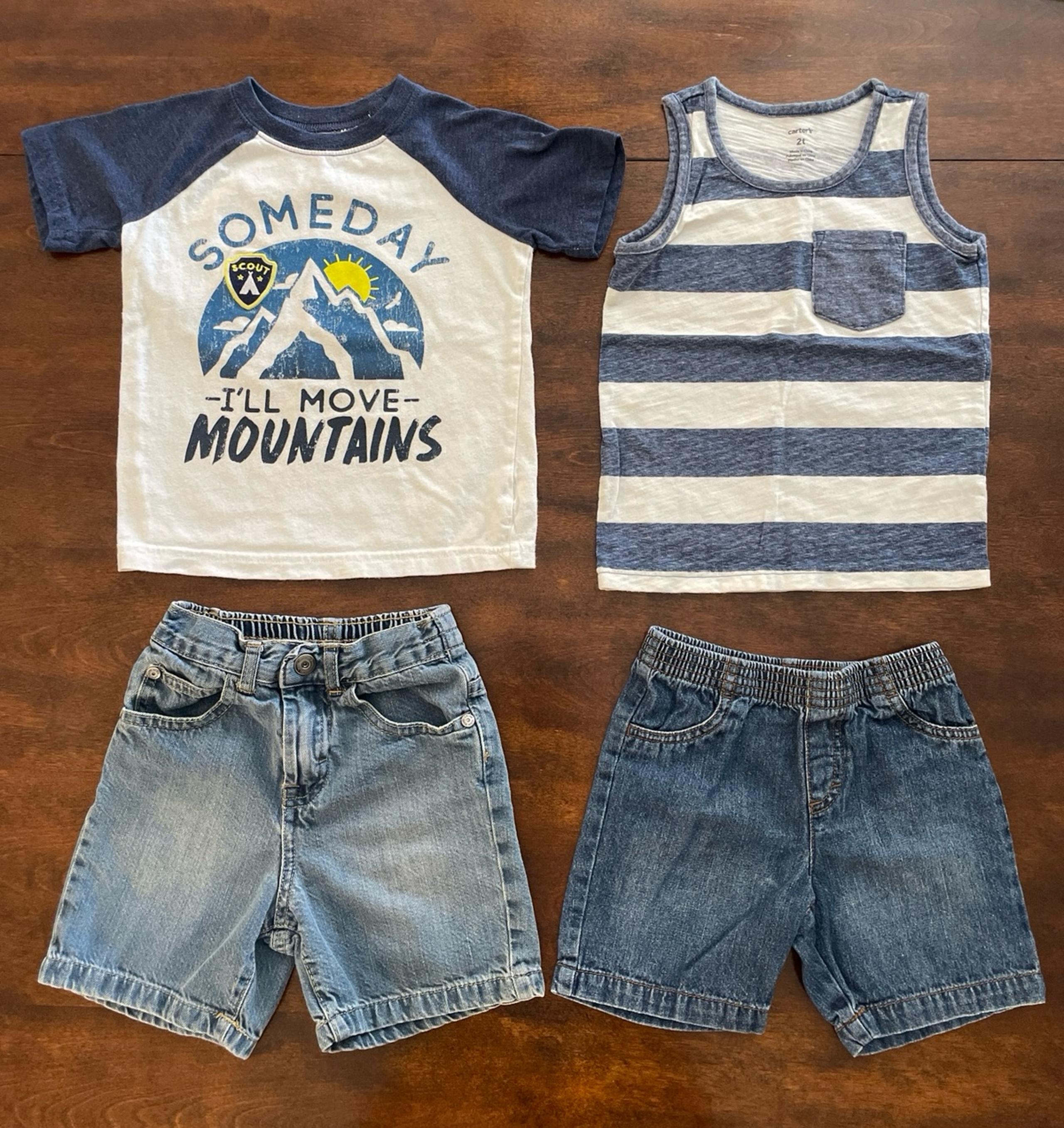 24 month 2T boys summer clothing lot