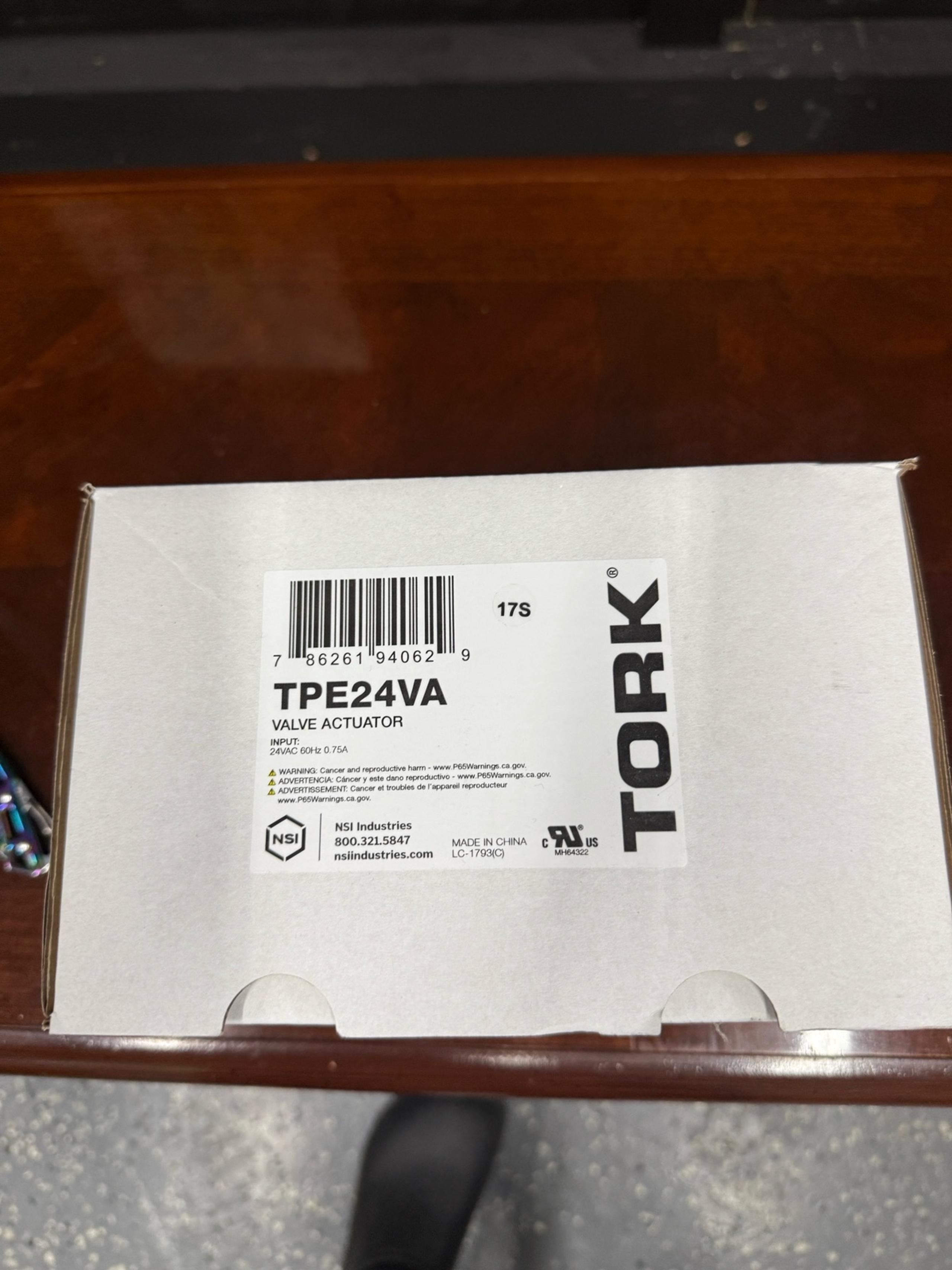 Tork TPE24VA Valve Actuator