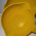 Tupperware 2qt & 1qt Colander Strainers Yellow