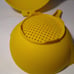 Tupperware 2qt & 1qt Colander Strainers Yellow