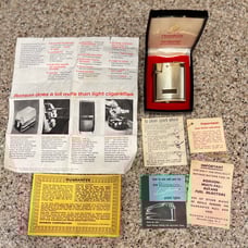 Ronson Varaflame Whirlwind Butane Lighter