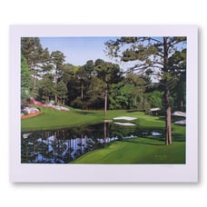 Danny Day Signed 1995 The Masters 25x31