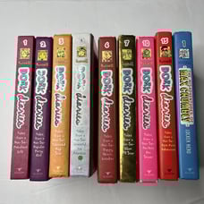 Dork Diaries Rachel Renee Russell Hard Cover Books 1,2,3,4,6,7,10,15 Max Crumbly