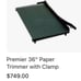 Vintage Premier Paper Cutter