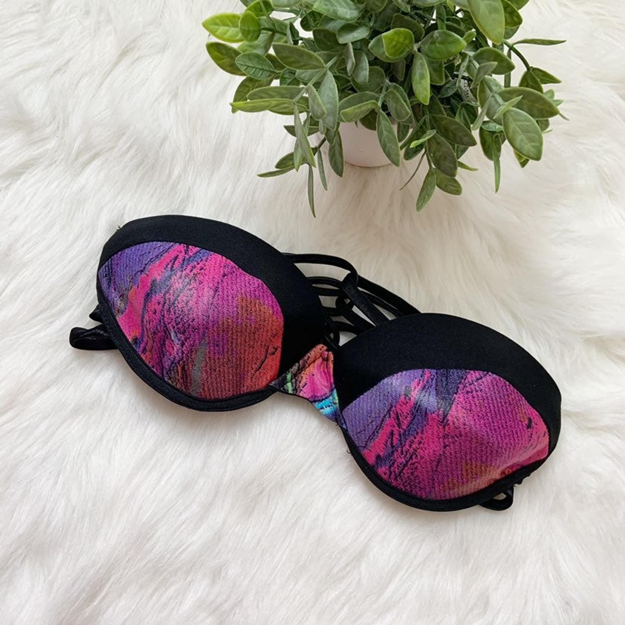 NWOT Koral Swimwear Purple Bikini Top S