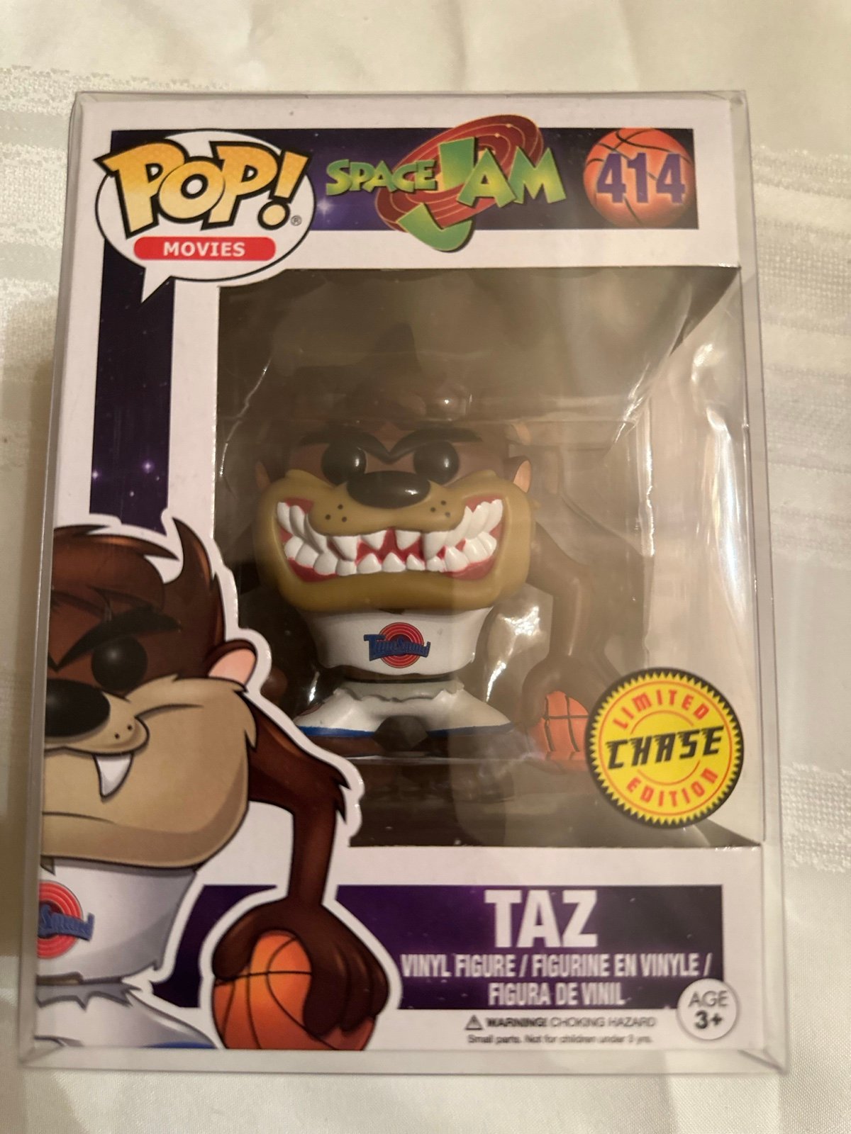 Funko Pop! Space Jam Taz Chase Looney Tunes Vinyl Figure Tune Squad Basketball