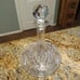 Vintage 24% Lead Crystal Cut Ships Decanter Barware With Stopper Made In Poland