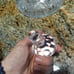 Vintage 24% Lead Crystal Cut Ships Decanter Barware With Stopper Made In Poland