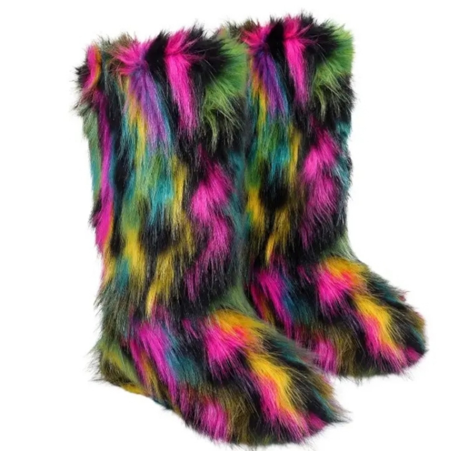Fur boots