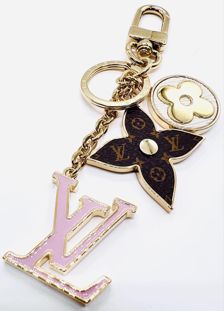 【Excellent Condition】LOUIS VUITTON Spring Street Keyring M01187