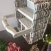 Wooden & wicked Heavy Basket Vintage Gilland’s Happy Crafts