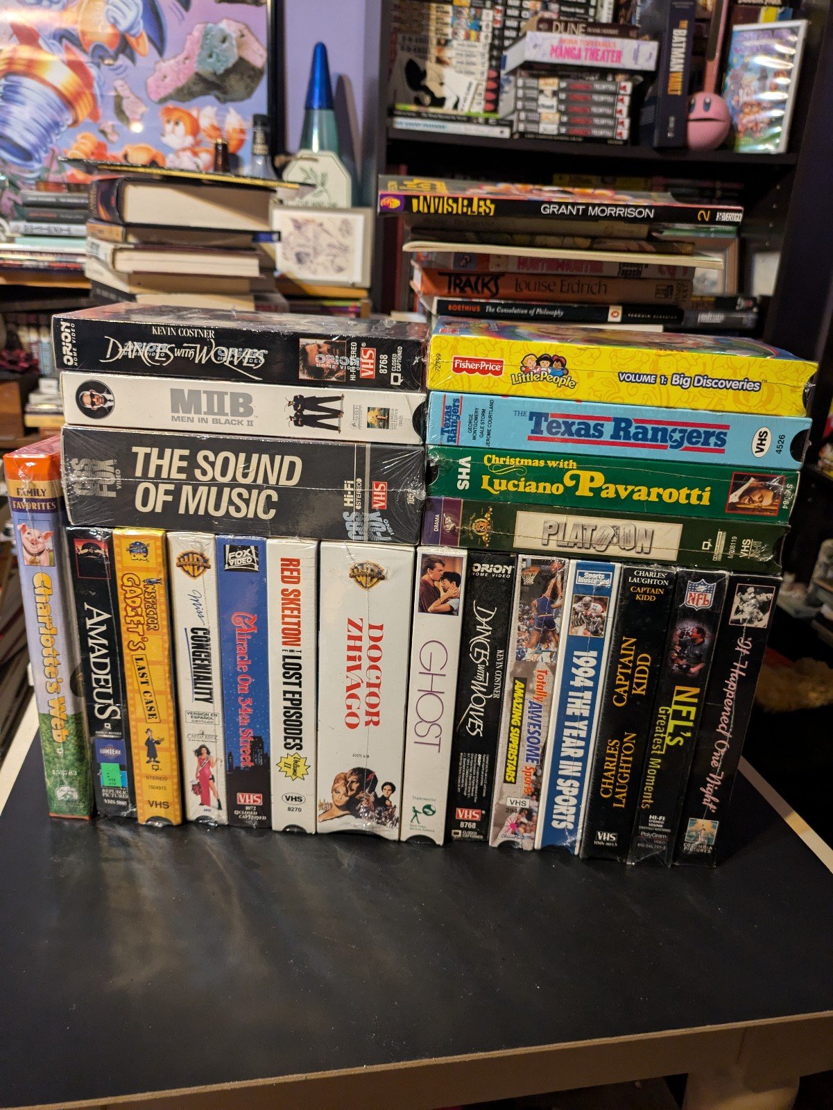 Sealed VHS lot (21 tapes)