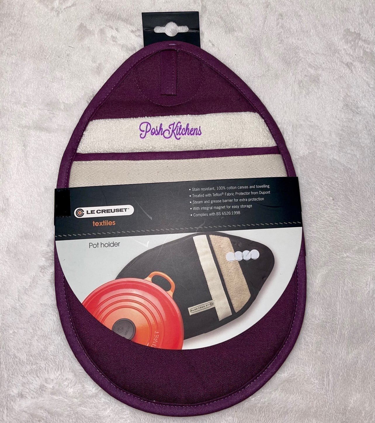 Le Creuset RARE Cassis Pot Holder