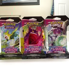 Fusion Strike Pokemon Cards 3 pack SOLD OUT!
